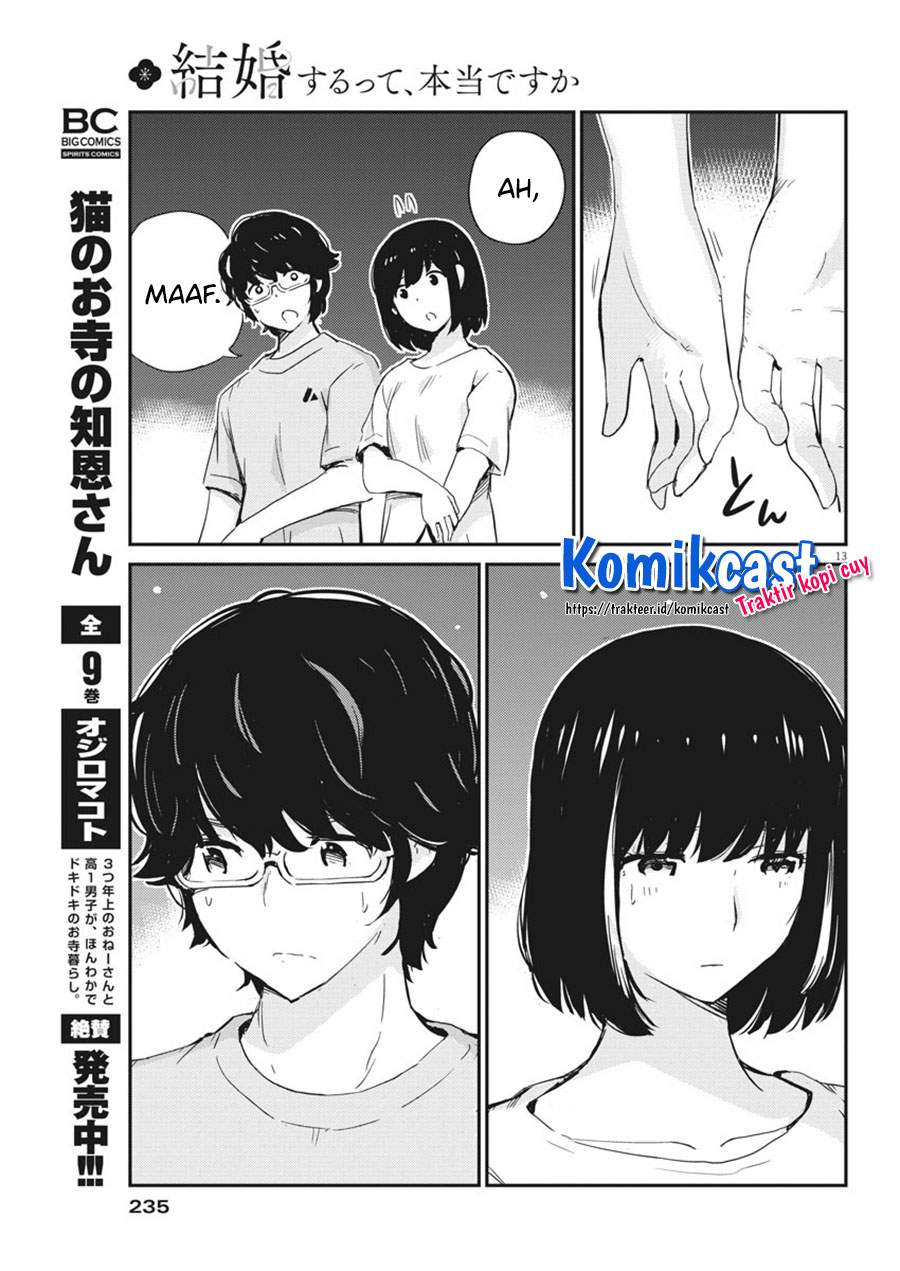 Kekkon Surutte, Hontou Desu ka? Chapter 44 Gambar 14
